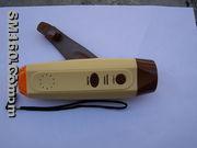 Hand operated flashlight/alarm apparatus/handset emergency sufficient 