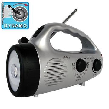 917B-hand torch radio alarm radios 