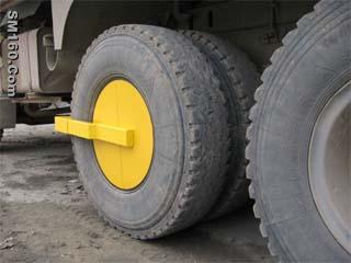  Double-wheel clamp immobilizer