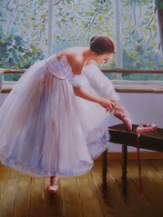 ballet paint by hand