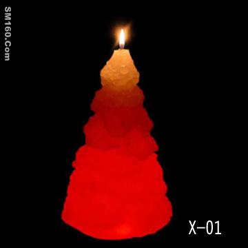 christmas tree led candle