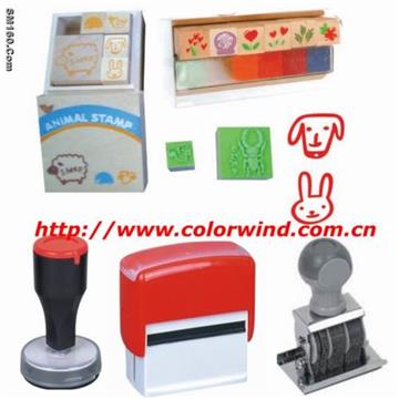 rubber stamp, wooden stamp, self-inking stamp, wood stamp, stamp pad