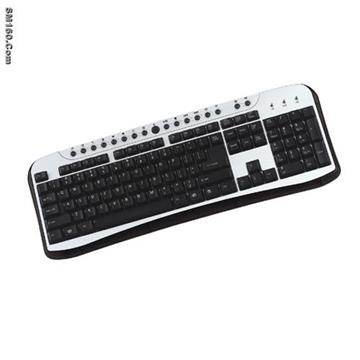curve multimedia keyboard