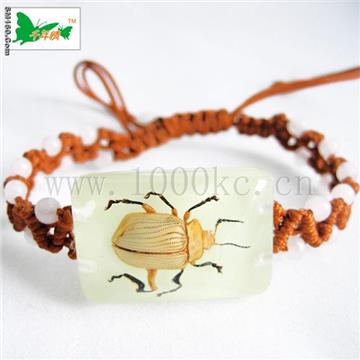 Insect amber jewelry-Bracelet