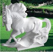 Sculpture about  horse 