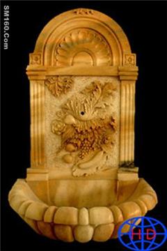 Sculpture about basin