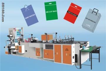 Automatic Soft Loop Handle bag making machine