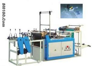 computer cutting-off conitnuous-rolled bag making machine 