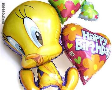 Mylar Balloon, Foil Balloon, Helium Balloon, Party Balloon