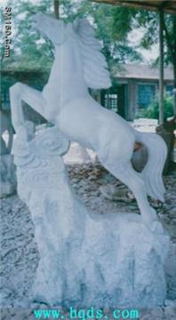 Sculpture about horse