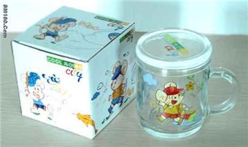 cups set, a cups with glass cover G-114