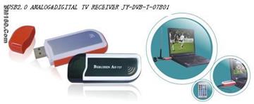 USB Hybrid TV Receiver (DVB-T& Analog) 		