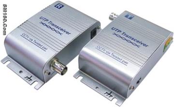 Twisted pair video transceiver