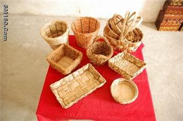 rattan straw basket