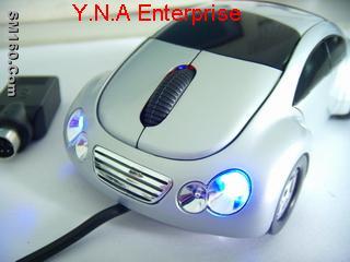 Car shape 3D net scroll optical mouse 