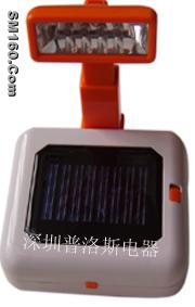 solar desk light/flashlight