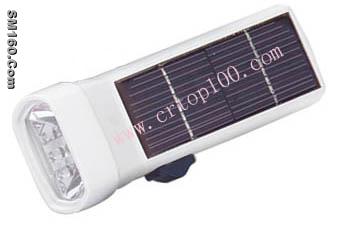 solar 6led flashlight