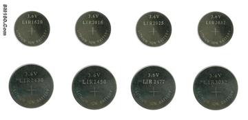 Rechargeable Li-ion Button Battery