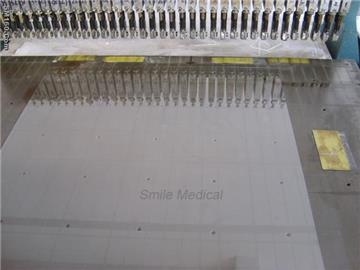 Microscope slide cutting machine