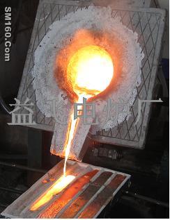 Copper smelting electric furnace