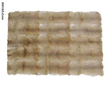 MUSKRAT SKIN PLATES