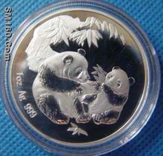 Chinese panda coin