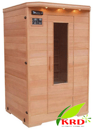 2 persons super deluxe infrared sauna room