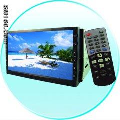 Car DVD Player + TV Tuner - In-Dash 2-DIN - 7 Inch Touch Screen