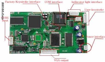 LKV830 Image Freezing Board Connection Diagram