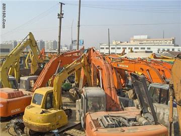 used excavator