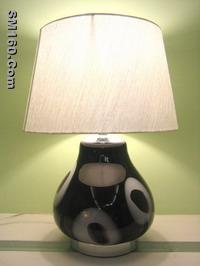 Art-glass table lamp