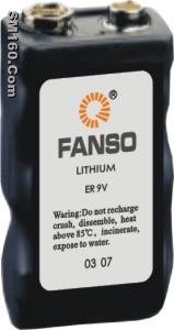 FANSO 9V lithium battery ER9V U9VL A9VE SL-750 SL-770 SL-760 SL-2361 
