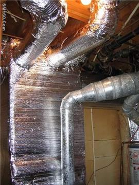 heat foil bubble insulation