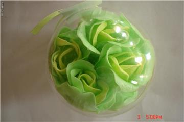 flower soap