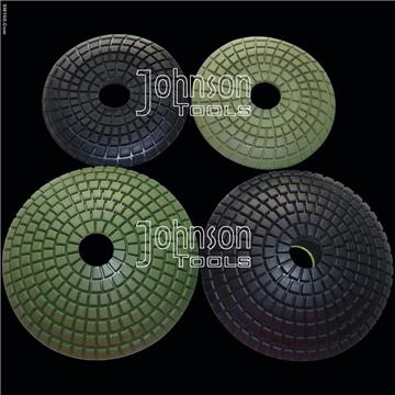 flexible diamond convex polishing pads