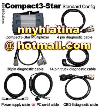 Benz Compact 3 STAR Diagnosis Tester 