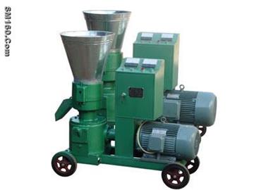 Flat Wood Pellet Press