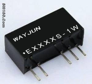 DC/DC Converter:Fixed Input, 3000VAC  Isolation Unregulated Output