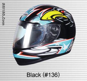 MOTORCYCLE HELMET WITH DOT,SNELL,AS,ECE APPROVED