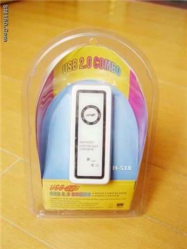 all in one card reader+usb hub combo