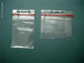 vinyl sleeve,clear holder,passport card holder,name tag,badge holder