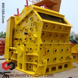 impact crusher of zenith,rock crusher