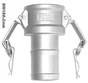 S.S. 316 camlock couplings