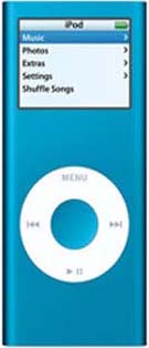 Apple iPod Nano 4GB Blue