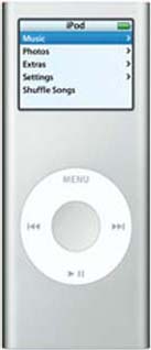 Apple iPod Nano 4GB Silver