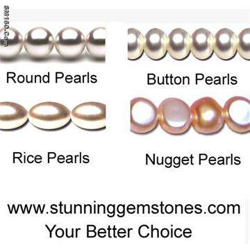 Wholesale Natural Round Pearls,Rice Pearls,Button Pearls,Nugget 