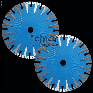 Sintered T shape segmented saw blade