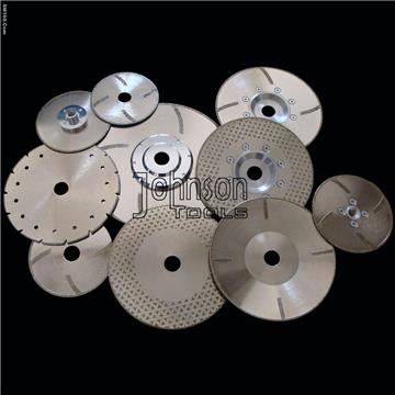 Electroplated disc
