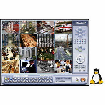 Linux PC DVR software with many advanced features