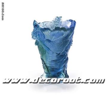 crystal vase